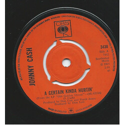 Johnny Cash A Certain Kinda Hurtin' USED VINYL 7INCH 45 RPM