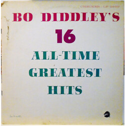 Bo Diddley Bo Diddley's 16 All-Time Greatest Hits Vinyl LP USED