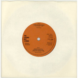 Legendary Lonnie Wine Glass Rock USED VINYL 7INCH SINGLE
