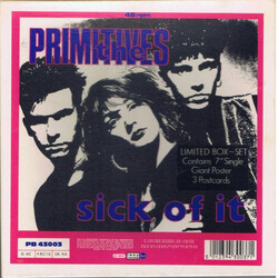 The Primitives Sick Of It Vinyl Box Set USED USED VINYL 7INCH 45 RPM SINGLE LIMITED EDITIONBOX SET