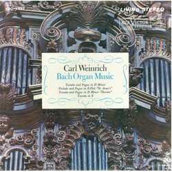 Johann Sebastian Bach / Carl Weinrich Organ Music Vinyl LP USED