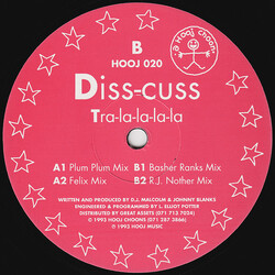 Diss-Cuss Tra-la-la-la-la USED VINYL 12INCH 33 S RPM