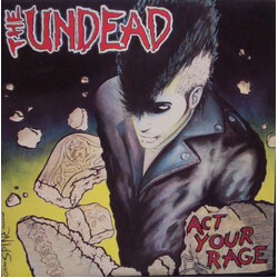 The Undead (2) Act Your Rage! Vinyl LP USED