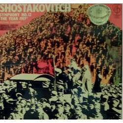 Dmitri Shostakovich / Georges Prêtre / Philharmonia Orchestra Symphony No. 12 'The Year 1917' Festival Overture Vinyl LP USED