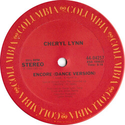 Cheryl Lynn Encore / Free USED VINYL 12INCH 33 S RPM