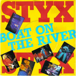 Styx Boat On The River USED VINYL 7INCH 45 RPM SINGLE