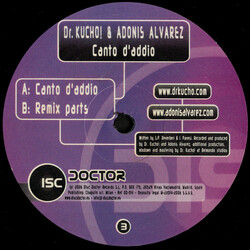 Dr. Kucho! / Adonis Alvarez Canto D'Addio VINYL 12" USED