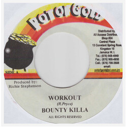 Bounty Killer / DYCR Workout / Jon USED VINYL 7INCH 45 RPM