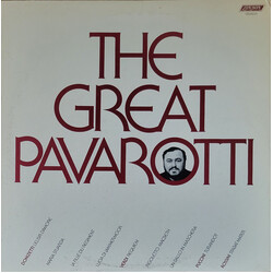 Luciano Pavarotti The Great Pavarotti Vinyl LP USED