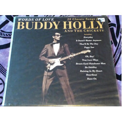 Buddy Holly / The Crickets (2) Words Of Love Vinyl LP USED