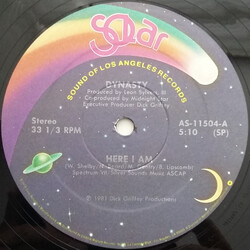 Dynasty Here I Am USED VINYL 12INCH 33 S RPM