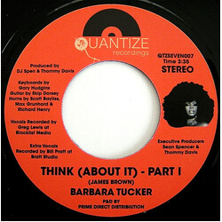 Barbara Tucker Think (About It) USED VINYL 7INCH SINGLE