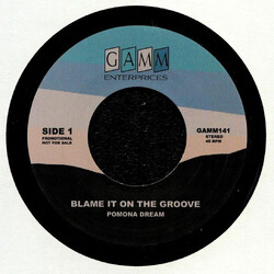 Pomona Dream Blame It On The Groove / San Francisco USED VINYL 7INCH 33 S RPM PROMO