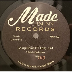 Unknown Artist Made In NY LTD USED VINYL 7INCH 45 RPM LIMITED EDITION NUMBERED