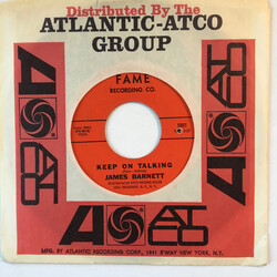 James Barnett (2) Keep On Talking / Take A Good Look USED VINYL 7INCH 45 RPM STYRENE