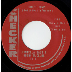 Fontella Bass / Bobby McClure Don't Jump / You'll Miss Me (When I'm Gone) USED VINYL 7INCH 45 RPM SINGLE