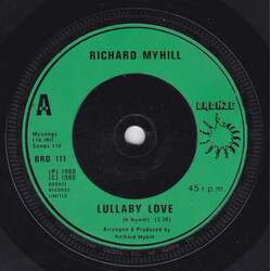 Richard Myhill Lullaby Love USED VINYL 7INCH 45 RPM