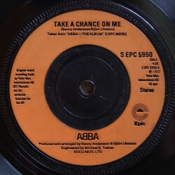 ABBA Take A Chance On Me USED VINYL 7INCH 45 RPM SINGLE