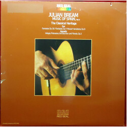 Julian Bream / Fernando Sor / Dionisio Aguado Music Of Spain, Vol. 4: The Classical Heritage Vinyl LP USED