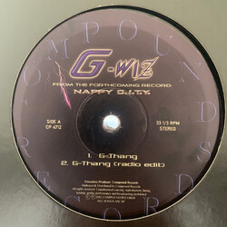 G-Wiz G Thang USED VINYL 12INCH 33 S RPM SINGLE