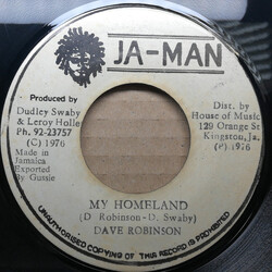 Dave Robinson My Homeland USED VINYL 7INCH SINGLE 45 RPM