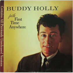 Buddy Holly For The First Time Anywhere Vinyl LP USED