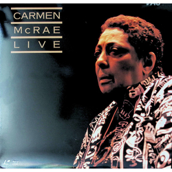 Carmen McRae Live Laserdisc USED
