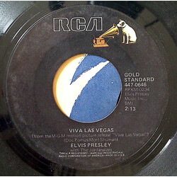 Elvis Presley Viva Las Vegas / What'd I Say USED VINYL 7INCH 45 RPM SINGLE REISSUE STYRENE