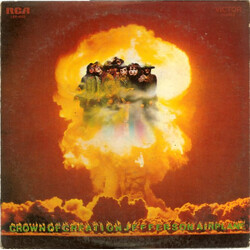 Jefferson Airplane Crown Of Creation Vinyl LP USED