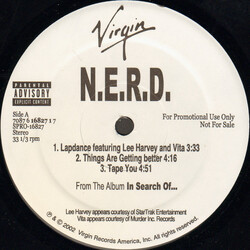 N*E*R*D From The Album In Search Of... VINYL 12" USED