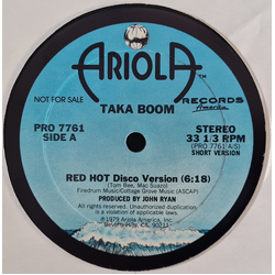 Taka Boom Red Hot Vinyl 12" USED