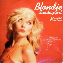 Blondie Sunday Girl Vinyl 7" USED