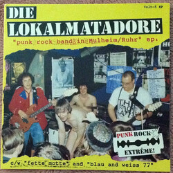 Die Lokalmatadore Punk Rock Band In Mulheim / Ruhr EP Vinyl USED