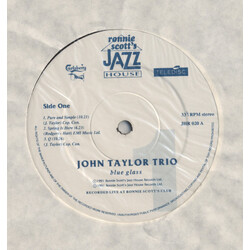 John Taylor Trio Blue Glass Vinyl LP USED
