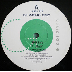 The La's Feelin' USED VINYL 12INCH PROMO 45 RPM