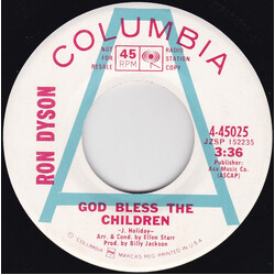 Ronnie Dyson God Bless The Children USED VINYL 7INCH 45 RPM PROMO