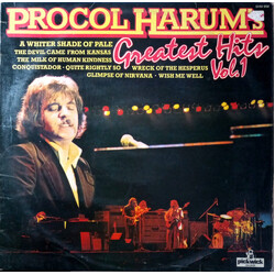 Procol Harum Greatest Hits Vol. 1 Vinyl LP USED