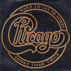 Chicago US Hard To Say I'm Sorry / Sonny Think Twice Vinyl 7" USED