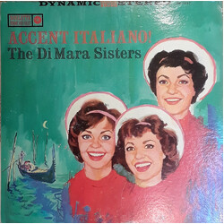 The Di Mara Sisters Accent Italiano Vinyl LP USED
