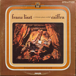 Franz Liszt / Gyorgy Cziffra Franz Liszt / A Virtuoso Piano Recital / Cziffra Vinyl LP USED