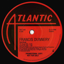 Francis Dunnery Spiritual USED VINYL 12INCH 33 S RPM PROMO
