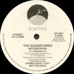 The Sugarcubes Motorcrash Vinyl 12" USED