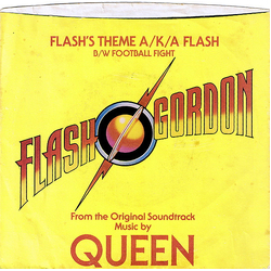 Queen Flash's Theme A/K/A Flash / Football Fight Vinyl 7" USED