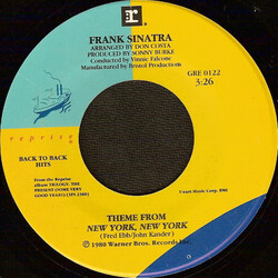 Frank Sinatra Theme From New York, New York / You And Me (We Wanted It All) USED VINYL 7INCH 45 RPM REISSUE