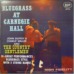The Country Gentlemen Bluegrass At Carnegie Hall Vinyl LP USED