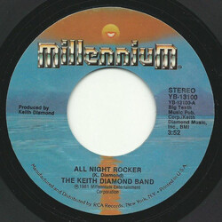 The Keith Diamond Band All Night Rocker USED VINYL 7INCH 45 RPM