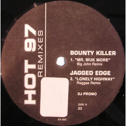Various Hot 97 Remixes USED VINYL 12INCH 33 S RPM PROMO