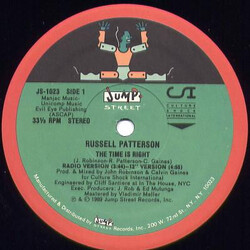 Russell Patterson The Time Is Right VINYL 12" USED