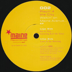 Playin' 4 The City Walkin' On Maine Avenue... EP VINYL 12" USED