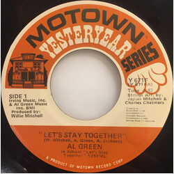 Al Green Let's Stay Together / I've Never Found A Girl (To Love Me Like You Do) USED VINYL 7INCH 45 RPM SINGLE REISSUE